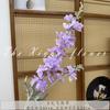 Nova flor de delphinium de 2 garfos para casamento flor de jacinto artificial flor para auditório de casamento fileira de flores Flor macia fabricantes de roupas