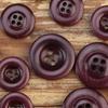 Botón de fruta engrosado de alta gama para abrigo Blanco quemado negro verde salsa morado gris oscuro abrigo de punto otoño e invierno hebilla