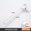 Gancho de tubo cuadrado de 2 cm, directo de fábrica, excelente gancho para estante, tarjeta, gancho de tubo cuadrado de 2,0 cm, gancho para joyería, gancho para viga