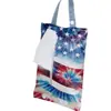 Bandera del Día de la Independencia de EE. UU. Caja de Pañuelos Accesorios para Coche Caja de Pañuelos para Colgar en el Respaldo del Asiento del Coche Caja de Pañuelos de Dibujos Animados
