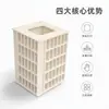 Caja de almacenamiento de cuentas de escritorio, botellas de cuentas de gran capacidad de 30 ml, botellas de almacenamiento dispensadoras de cuentas, soporte giratorio para exhibición hecho a mano