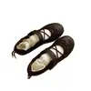 Zapatos de Cuero para Mujer Estilo Francés 2026 Otoño Nueva Llegada Estilo Ballet Zapatos Mary Jane Bajos Zapatos Planos Retro con Tira Cruzada para Mujer