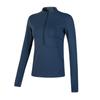 Ropa de Yoga, Tops de Mujer para Otoño e Invierno, Manga Larga con Efecto Adelgazante, Media Cremallera, Ropa Deportiva de Running de Secado Rápido, Ropa de Celebridad de Internet