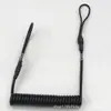 Fio de Mola PU Fêmea DC Olhos Virtuais Cabo de Alimentação de Mola PU Corda de Pistola de Mola Cordão de Telefone Corda PU