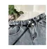 Moda coreana para mujer cinturón fino decorativo para la cintura con hebilla de gota de agua y nudo para falda suéter traje abrigo lote