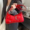 2025 de Moda Genial Chica Caliente Retro Motocicleta Bolso Personalizado para la Axila Bolso de Hombro Casual de Mujer Estilo Remache Lujo Ligero