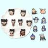 Atacado do Fabricante Desenho Animado Nezha Criança Mágica Sapatos Decoração PVC Borracha Macia Material DIY Acessórios de Fivela de Sapato de Alta Qualidade