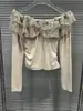 Moda Elegante y Adelgazante para Otoño e Invierno 2025, Tops y Camisetas Básicas de Manga Larga Dulces y con Estilo para Mujer