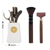 Ceremonia del Té Set de 6 Caballeros Accesorios para Tetera Kung Fu Aguja de Té Cuchillo de Té Arte del Té Mesa de Té Herramientas para Preparar Té