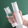 Frascos de Dispenser a Vácuo para Viagem em Estoque, Frascos de Essência e Loção Tipo Pump Cosmético, Frascos Spray Portáteis para Água e Loção Skincare