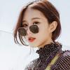 Óculos de Sol Quadrados Pequenos com Lentes Oceânicas, Estilo de Rua Europeu e Americano, Óculos de Sol Coloridos para Homens e Mulheres, Óculos de Sol da Moda 3548, Proteção UV