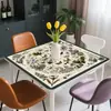 Mantel para Mesa de Mahjong Estilo Ins Transfronterizo Tapete Especial para Sala de Ajedrez y Cartas Mantel para Mesa de Juegos de Mesa Cuadrado Personalización Personalizada Venta al por Mayor