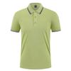 Nueva Camiseta Polo de Algodón Fresco para Negocios con Solapa, Camiseta de Manga Corta Personalizada para Uniforme Corporativo, Ropa de Trabajo, Camisa Publicitaria con Logo Estampado y Bordado