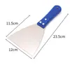 Procesando Espátula Gruesa Personalizada Raspador Limpiador Raspador de Pared Cuchillo de Yeso Mango de Madera Acero Inoxidable Espátula Raspador