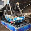 Mini barco pirata equipo de diversión patio de juegos escénico al aire libre puesto de plaza entretenimiento infantil hielo y nieve barco mecedor