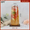 Máquina de selar lata de refrigerante garrafa plástica PET copo descartável para bebidas 500ML tampa de fácil abertura copo personalizado para suco chá de leite
