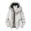Nueva chaqueta tres en uno impermeable y cortavientos para exteriores, a prueba de tres elementos, para otoño e invierno, para hombres y mujeres, abrigo deportivo y casual de alta calidad