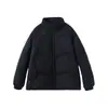 Chaqueta de algodón con cuello alto para pareja Starlight para hombre, abrigo casual holgado de alta costura, chaqueta cálida acolchada de algodón con un diseño elegante