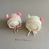 Gorro de Bebé Otoño e Invierno Niña Bebé Tejido de Lana Lindo Súper Lindo Meses de Edad Protección Auditiva Orejas de Princesa Cálido Encaje