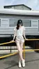 Moda Chic Elegante Temperamento Verano Manga Corta Conjunto de Shorts Sentido del Diseño Nicho Casual Deportivo Conjunto de Dos Piezas Moderno