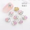 Nail Art Alloy Jóias Pilha Broca OMD Acessórios Nail Sticker Diamante Jóias Nail Sticker Nail Art Pile Broca Atacado