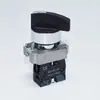 Interruptor de Botón Perilla de Tres Velocidades Xb2-Bd33 Interruptor Selector de Tres Posiciones Zb2Lay5Bd33 Interruptor de Tres Posiciones de Auto-Bloqueo