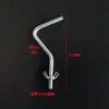 Tenedor de Pescado de Acero Inoxidable, Anzuelo Barbell Grande de Siete Dientes para Lona de Camión, Accesorios de Anzuelo, Anzuelo de Pesca, Hoz para Maleza Acuática