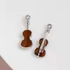 Concierto de Navidad Nota Musical Retro Instrumento Colgante de Nicho Colección Creativo DIY Hecho a Mano Colgante para Collar Pulsera