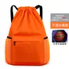 Bolsa de baloncesto de bolsillo con cordón para el hombro, bolsa de entrenamiento de fútbol, bolsa de baloncesto de tela Oxford, bolsa de publicidad para clubes, venta al por mayor