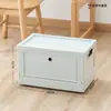 Armario Almacenamiento Armario Juguete Armario de Almacenamiento Multicapa con Ruedas, Caja de Almacenamiento Móvil de Gran Capacidad, Armario Plegable para Snacks de Espacio Estrecho