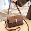 Bolso de lujo de nicho para mujer 2023 nueva moda de alta gama para el hombro, bolso cuadrado pequeño casual versátil, bolso bandolera portátil