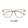 Armazones de Lentes Unisex Grises con Degradado de Moda Recomendados por Bloggers para Modificación Facial Versátiles Adecuados para Lentes de Graduación Venta al por Mayor desde Danyang