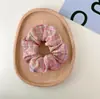 Lazo para coleta dulce y versátil para mujer, Cuerda para el pelo simple y elegante, Scrunchie de gran tamaño para verano, Accesorio para el pelo fresco y simple