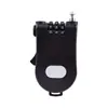 Cadeado de Senha de Fio de Aço Portátil Cadeado para Capacete de Veículo Elétrico Motocicleta Cadeado em Forma de U Expansível Telescópico Cadeado de Boi