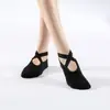 Calcetines de Yoga con Correa Transfronteriza Otoño e Invierno Nuevos Antideslizantes para Principiantes Calcetines de Yoga Profesionales para Mujer Calcetines de Cinco Dedos Calcetines de Baile