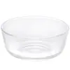 Bol de vidrio transparente para ensalada, utensilio de cocina para el hogar, bol para sopa, bol creativo para postres, bol para fideos instantáneos, bol para arroz, plato de frutas engrosado