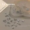 Acessórios de Pedraria para Nail Art Lz Mesmo Estilo Corrente de Borboleta Zircônia Coração Pérola Gravata Borboleta Decorações para Nail Art