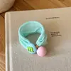 Máscara Colorida M Bean Infantil Elástico Menina Alta Elasticidade Rabo de Cavalo Alto Prendedor de Cabelo Prendedor de Coque Durável Acessórios de Cabelo