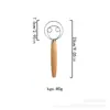 Cesta de Fermentação Estilo Europeu de Rattan Indonésio Utensílios de Panificação Rattan Rústico Pão Doméstico Vinha Real D23X8.5cm