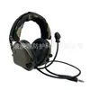 Msasordin Orejeras Antirruido Cancelación de Ruido Intercomunicador Tiro Cs Auriculares Tácticos Exteriores Protección