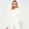 Sudaderas con capucha de ajuste holgado personalizadas para otoño e invierno 2026, disponibles con estampado de logotipo, bordado y forro polar, adecuadas para ropa de trabajo unisex y uniformes de equipo