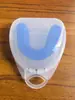 Protetor bucal esportivo de silicone para aparelhos ortodônticos, para prevenir o ranger de dentes, adequado para boxe, sanda, basquete, futebol e outros esportes