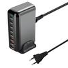 Cargador GaN PD3.1 de 600 W, cargador PD multipuerto de 500 W, cargador de 320 W, adaptador de 440 W