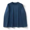 Camiseta Térmica de Manga Larga con Cuello Redondo y Forro Polar de Ajuste a Presión para Hombre, Camiseta de Manga Larga con Cuello Redondo y Forro Polar con Costuras Termoselladas para Hombre 10620