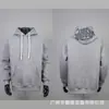 Sudadera con capucha de forro polar y espuma estilo Synaworld American Drill High Street Hip-Hop Pantalones Deportivos de Moda para Hombre
