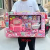 Juguete de juego infantil simulación de comida cocina caja registradora accesorios traje niñas instituciones de formación caja de regalo al por mayor