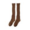 Oferta Especial Novo Estilo Meias Longas Macias de Tricô Grosso com Costura Elástica Absorventes de Suor para Panturrilha de Mulher Primavera e Verão