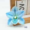 Nuevo Estilo Flor de Orquídea de Película Flor de Orquídea Simulada Impresa en 3D Decoración para Zapatos de Mujer Paquete de Materiales Hechos a Mano para Bricolaje Caja de Flores