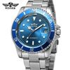 Nuevo reloj mecánico casual para hombre t-winner8066 Reloj mecánico de negocios Reloj mecánico de volante para hombre