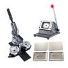 Máquina de Crachás Retangular 40*60mm Especial Folha de Flandres Ferro Cortador de Papel de Filamento Conjunto de Equipamentos para Máquina de Crachás